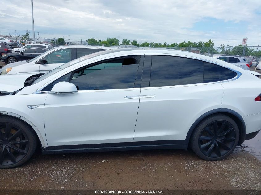 2016 Tesla Model X 60D/70D/75D/90D/P100D VIN: 5YJXCBE2XGF016584 Lot: 39801808