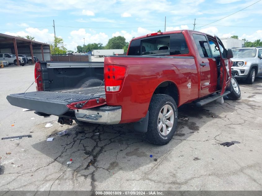 2014 Nissan Titan Sv VIN: 1N6AA0FCXEN503545 Lot: 39801809