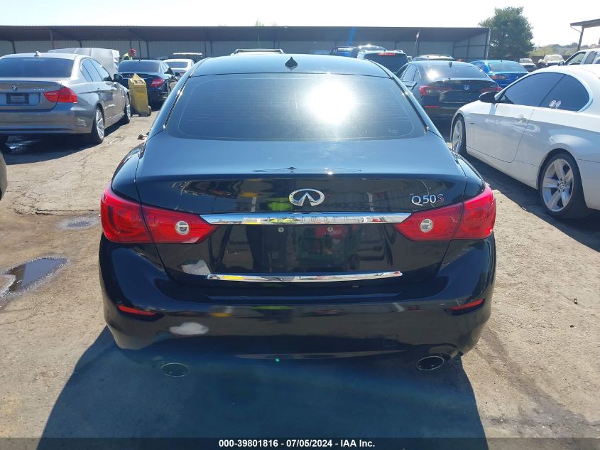 2015 Infiniti Q50 Premium/Sport VIN: JN1BV7APXFM348570 Lot: 39801816