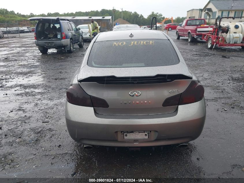 2009 Infiniti G37 X VIN: JNKCD61F59M355884 Lot: 39801824