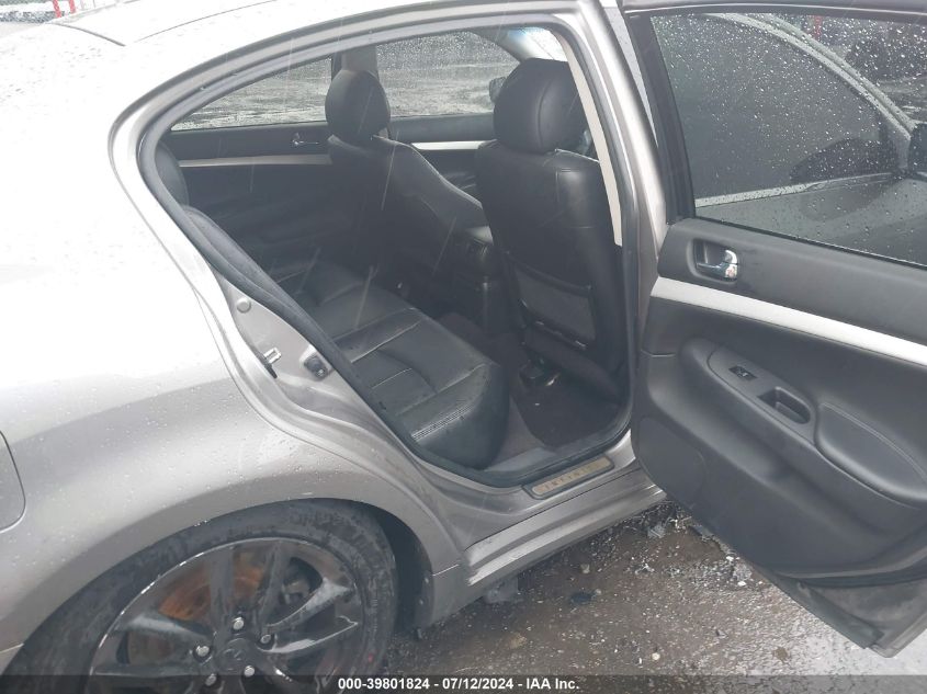 2009 Infiniti G37 X VIN: JNKCD61F59M355884 Lot: 39801824