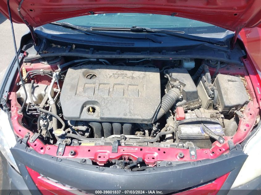 2011 Toyota Corolla Le VIN: JTDBU4EE6B9165719 Lot: 39801837