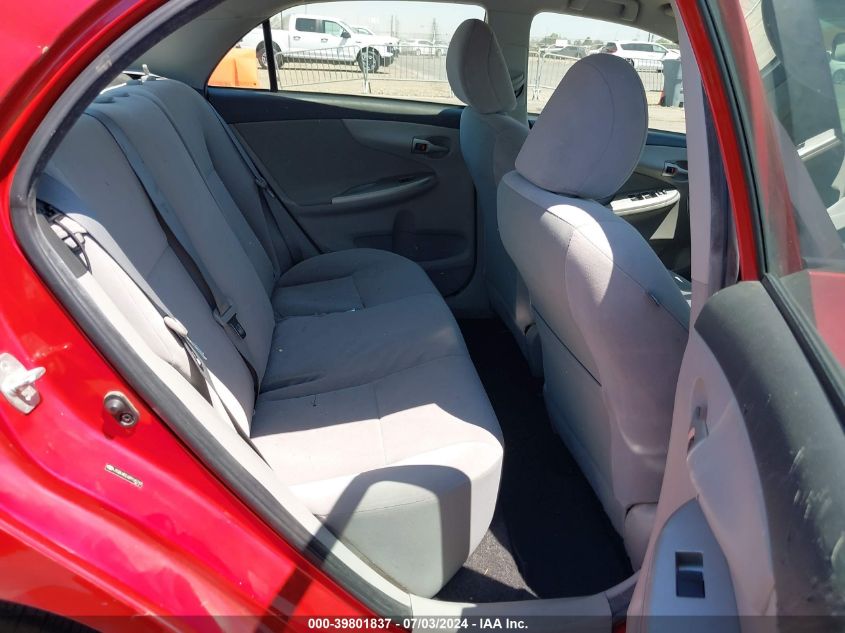 2011 Toyota Corolla Le VIN: JTDBU4EE6B9165719 Lot: 39801837