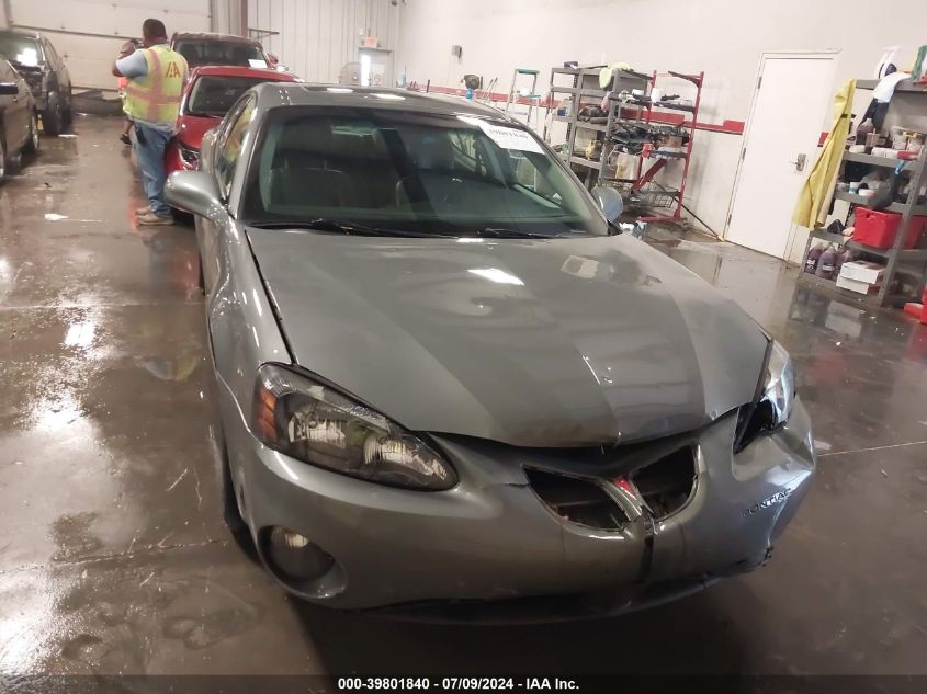 2008 Pontiac Grand Prix VIN: 2G2WP552981100261 Lot: 39801840