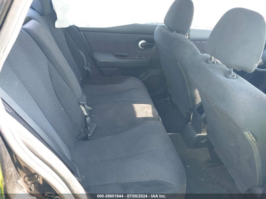 2010 Nissan Versa S/Sl VIN: 3N1BC1AP8AL418721 Lot: 39801844