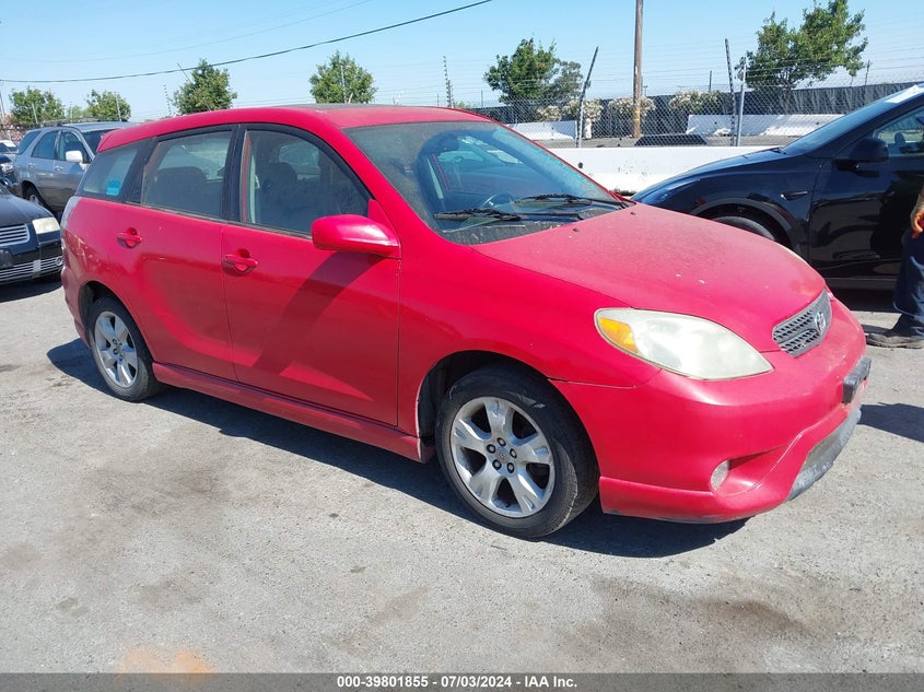 2007 Toyota Matrix Xr VIN: 2T1KR32E37C625002 Lot: 39801855