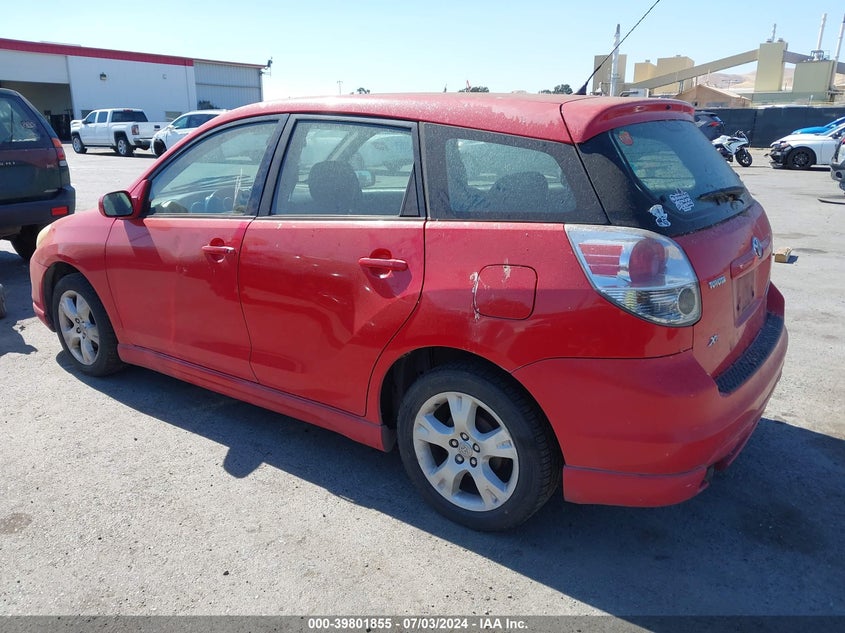 2007 Toyota Matrix Xr VIN: 2T1KR32E37C625002 Lot: 39801855
