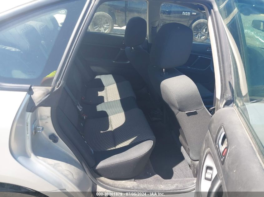 2007 Subaru Legacy 2.5I VIN: 4S3BL616X77204926 Lot: 39801879