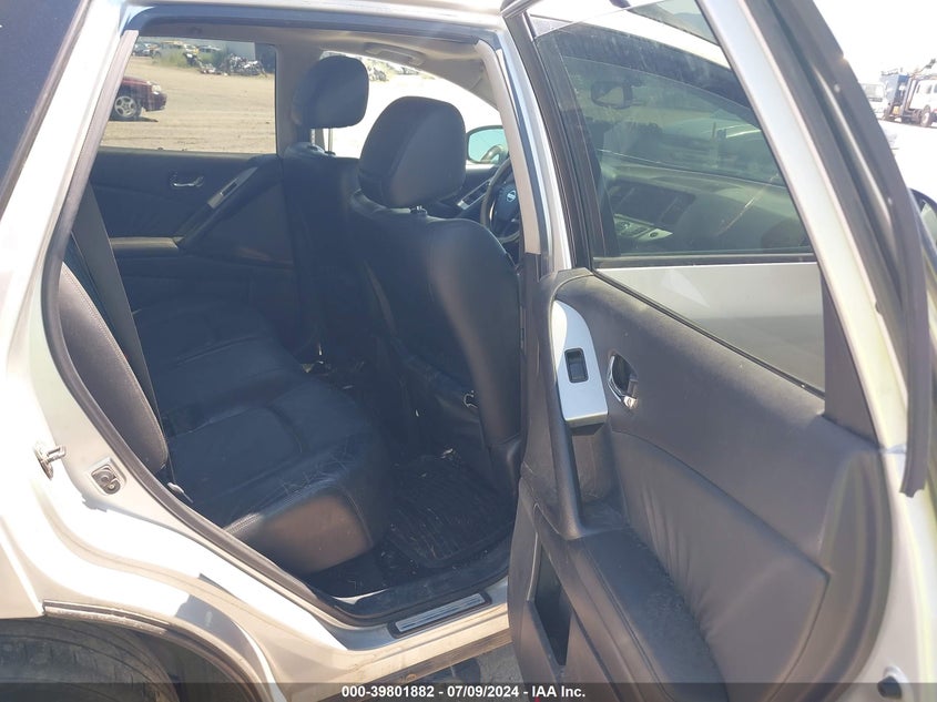 2010 Nissan Murano Sl VIN: JN8AZ1MW3AW131831 Lot: 39801882