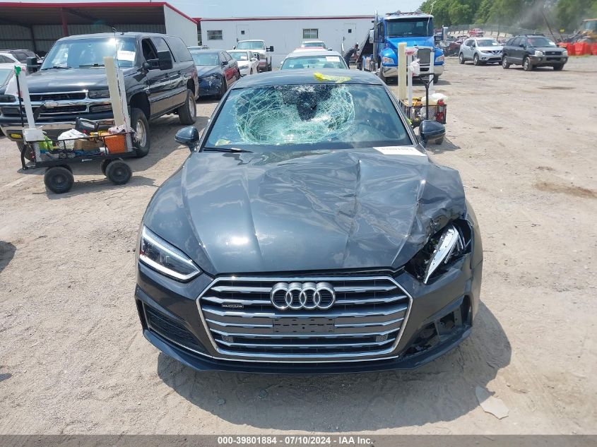 2018 Audi A5 2.0T Premium VIN: WAUENCF5XJA099396 Lot: 39801884