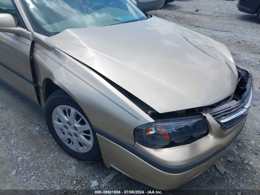 2005 Chevrolet Impala VIN: 2G1WF52E659113424 Lot: 39801886