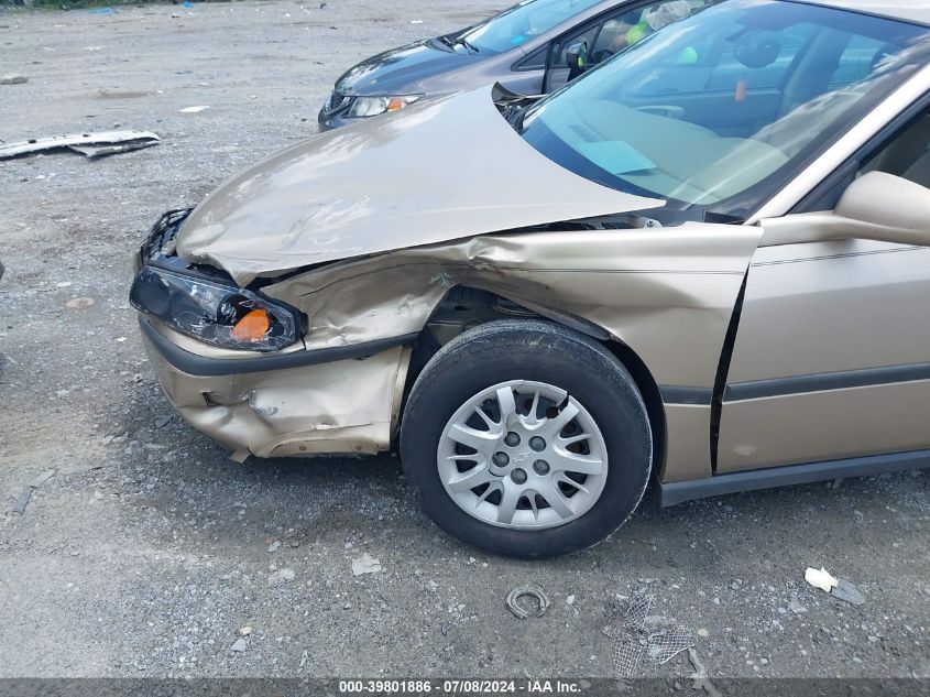 2005 Chevrolet Impala VIN: 2G1WF52E659113424 Lot: 39801886