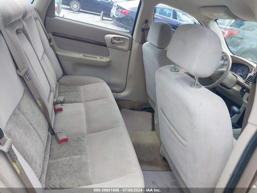 2005 Chevrolet Impala VIN: 2G1WF52E659113424 Lot: 39801886