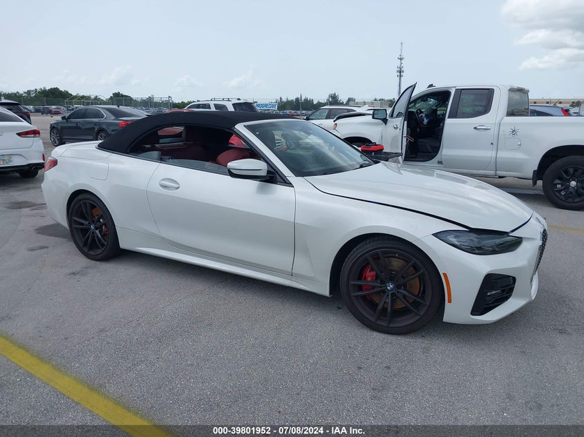 2022 BMW 430I VIN: WBA23AT04NCH69298
