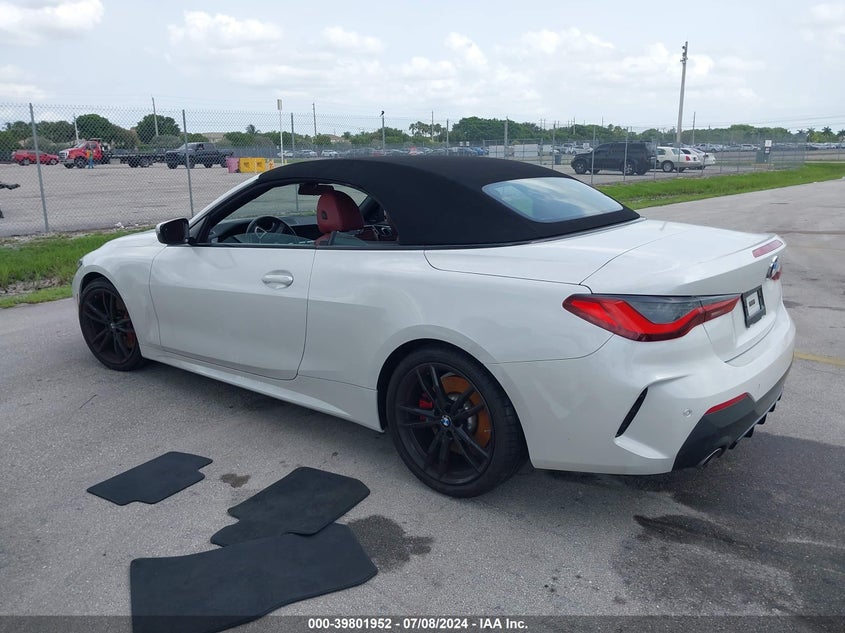 2022 BMW 430I VIN: WBA23AT04NCH69298