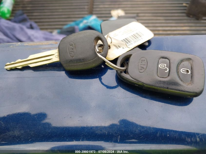 2009 Kia Sportage Lx VIN: KNDJF724197608674 Lot: 39801973