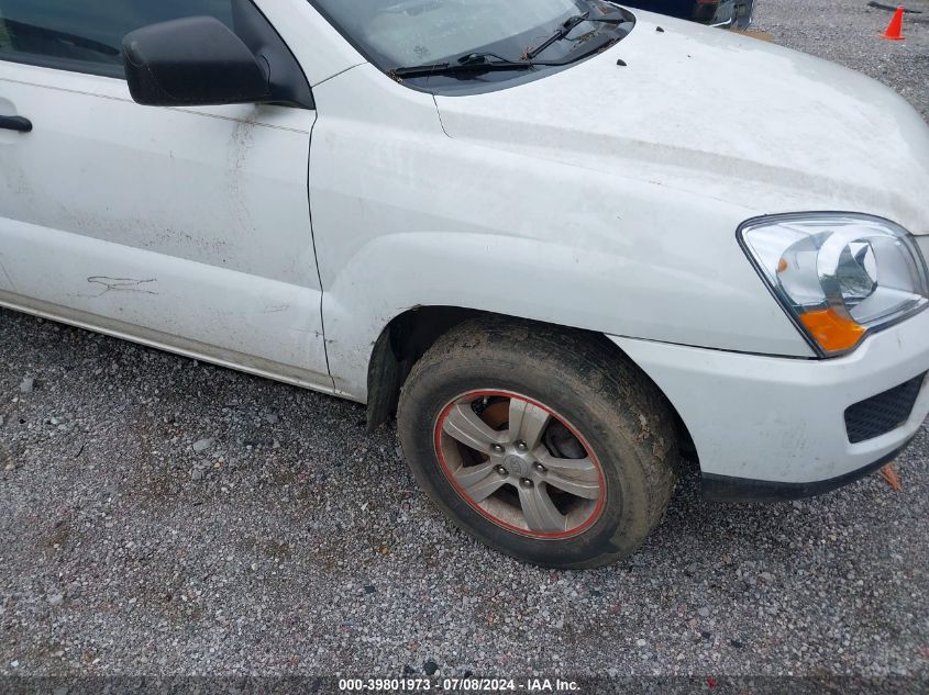 2009 Kia Sportage Lx VIN: KNDJF724197608674 Lot: 39801973