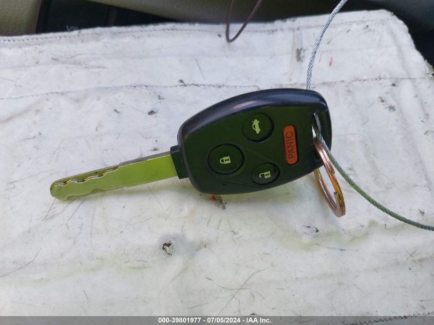 2010 Honda Accord 2.4 Ex-L VIN: 1HGCP2F81AA192236 Lot: 39801977