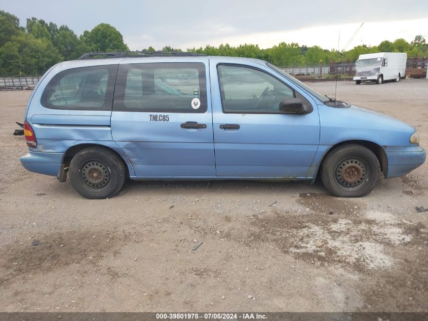 1996 Ford Windstar Wagon VIN: 2FMDA51UXTBB66215 Lot: 39801978