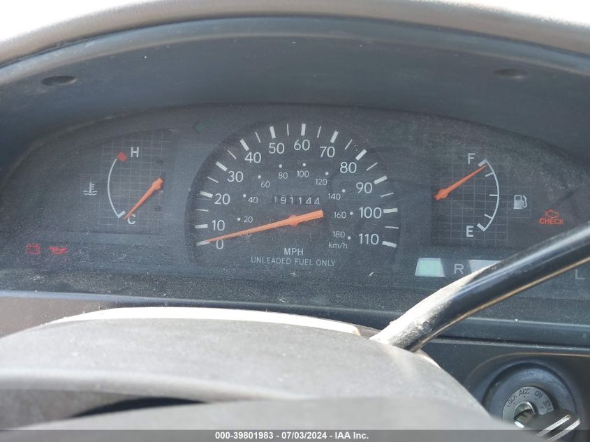 1998 Toyota Tacoma VIN: 4TANL42N1WZ007567 Lot: 39801983