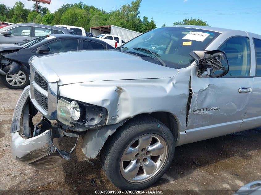 2005 Dodge Ram 1500 Slt/Laramie VIN: 1D7HA18D85S279695 Lot: 39801989