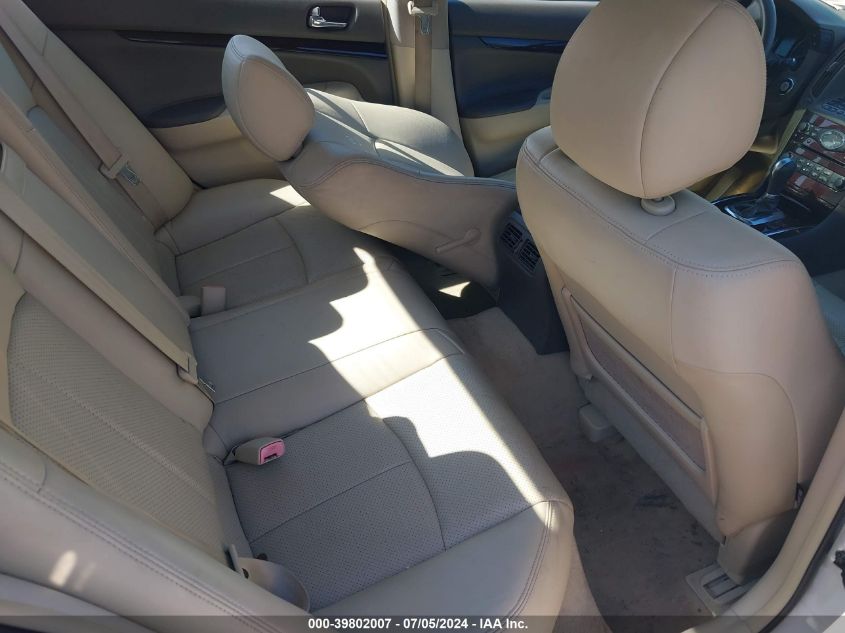 2010 Infiniti G37 Journey VIN: JN1CV6AP4AM204035 Lot: 39802007