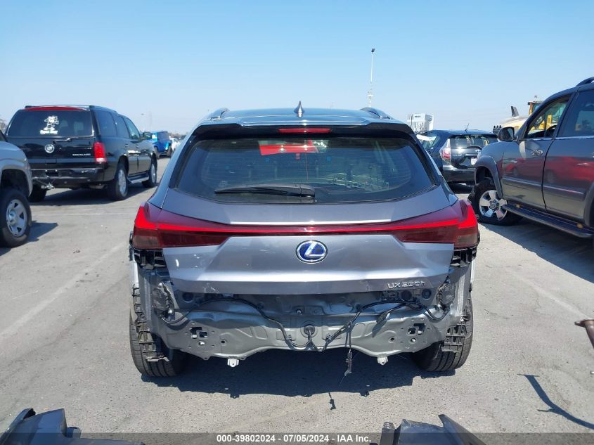 2021 Lexus Ux 250H VIN: JTHX9JBH3M2040448 Lot: 39802024