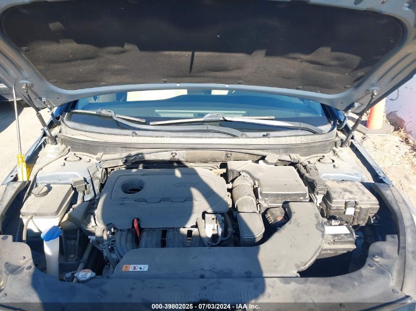 2016 Hyundai Sonata Se VIN: 5NPE24AF7GH410897 Lot: 39802025