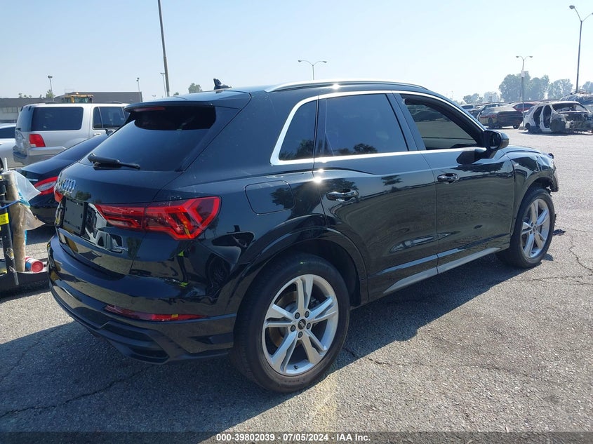 2022 Audi Q3 Premium Plus 45 Tfsi S Line Quattro Tiptronic VIN: WA1EECF36N1006844 Lot: 39802039