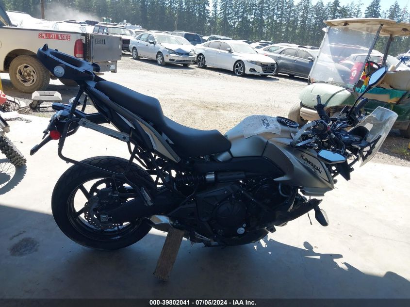 2017 Kawasaki Kle650 F/Lt VIN: JKALEEF17HDA16113 Lot: 39802041