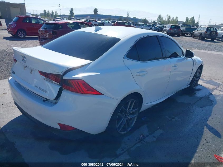 2017 Lexus Is 300 VIN: JTHCM1D25H5022897 Lot: 39802042