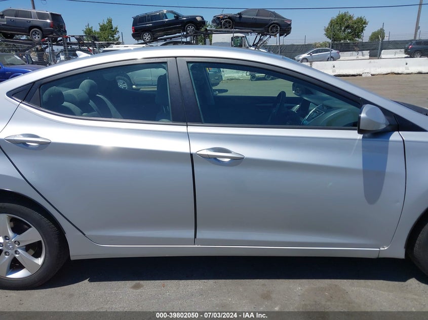 2012 Hyundai Elantra Gls VIN: 5NPDH4AE2CH077746 Lot: 39802050