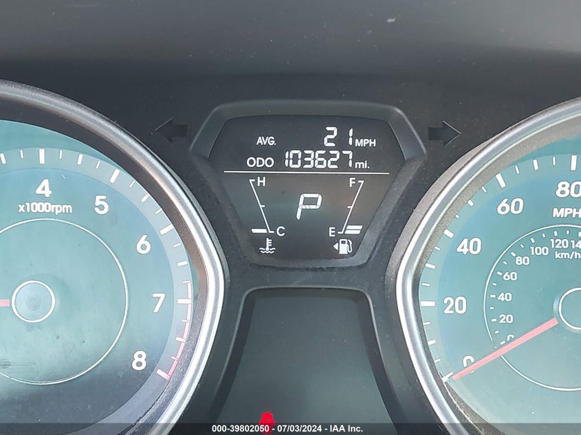 2012 Hyundai Elantra Gls VIN: 5NPDH4AE2CH077746 Lot: 39802050