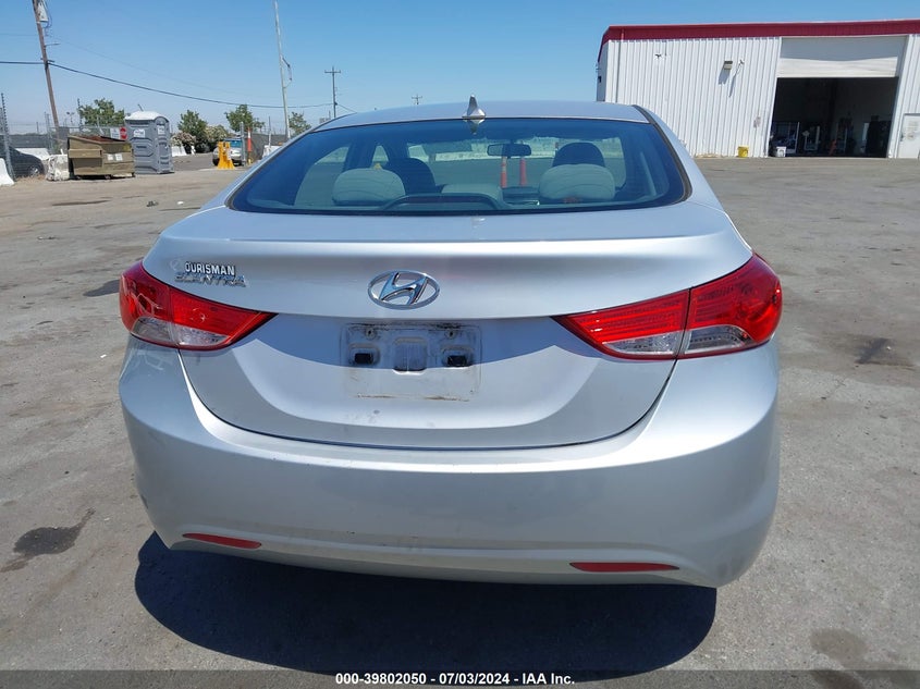 2012 Hyundai Elantra Gls VIN: 5NPDH4AE2CH077746 Lot: 39802050