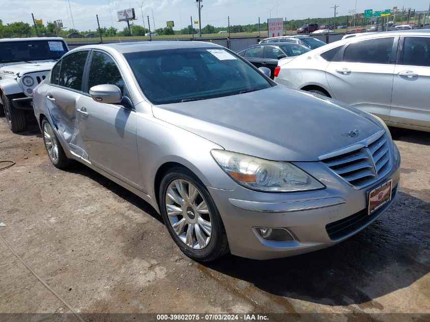 2010 Hyundai Genesis 3.8 VIN: KMHGC4DE1AU099775 Lot: 39802075