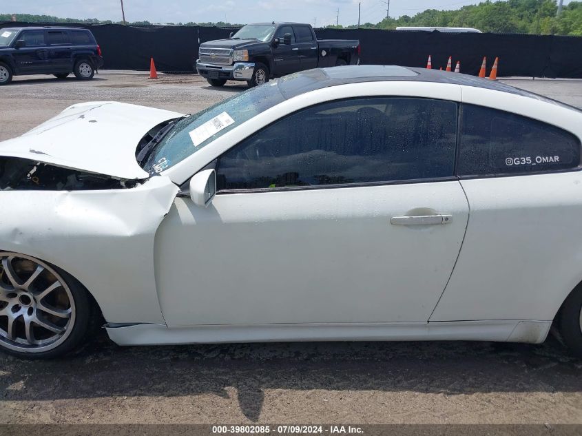 2006 Infiniti G35 VIN: JNKCV54E86M706599 Lot: 39802085