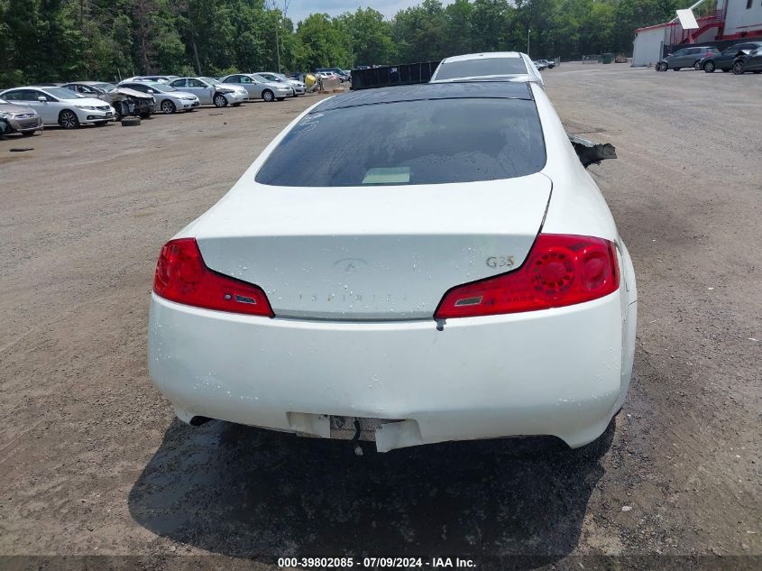 2006 Infiniti G35 VIN: JNKCV54E86M706599 Lot: 39802085