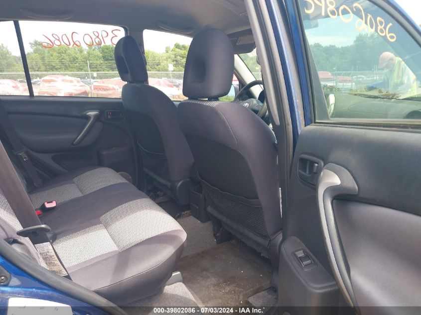 2004 Toyota Rav4 VIN: JTEGD20V440005665 Lot: 39802086