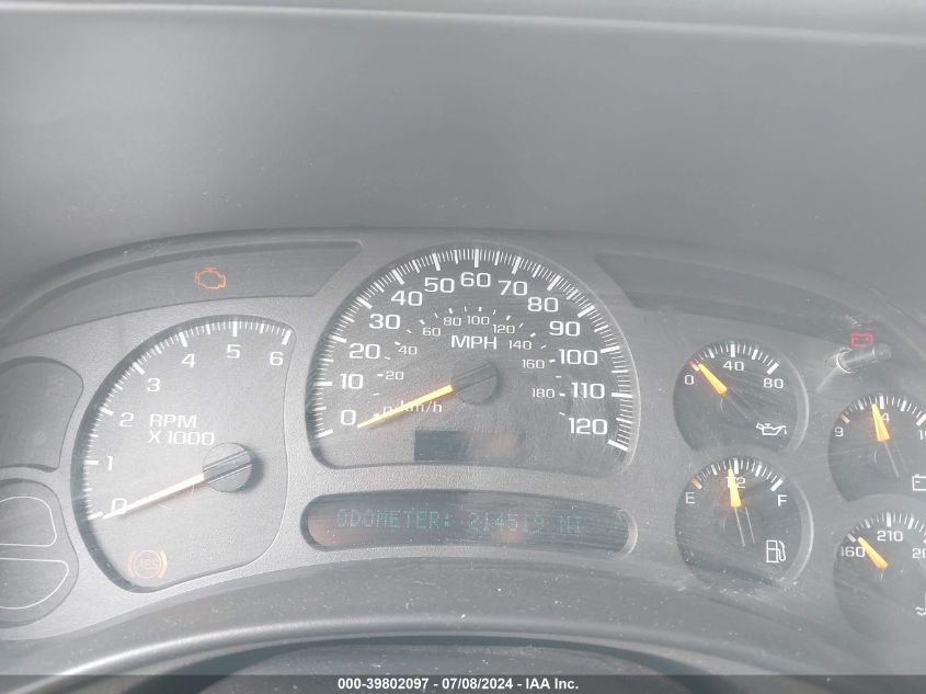 2003 Chevrolet Tahoe Z71 VIN: 1GNEK13T93R290385 Lot: 39802097