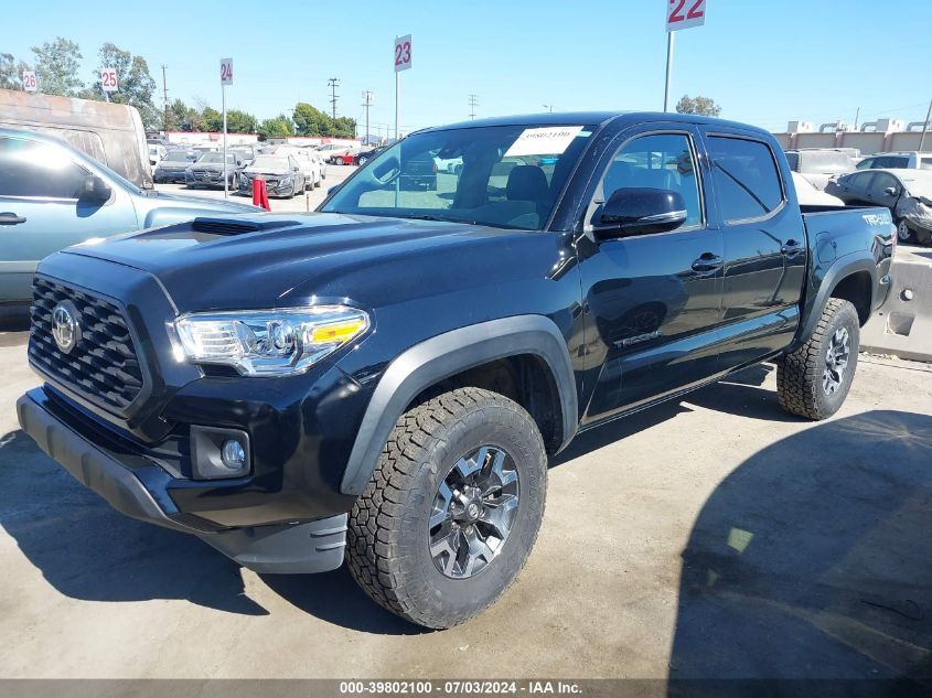 2020 Toyota Tacoma Double Cab/Sr/Sr5/Trd Spo VIN: 3TMCZ5AN8LM363853 Lot: 39802100