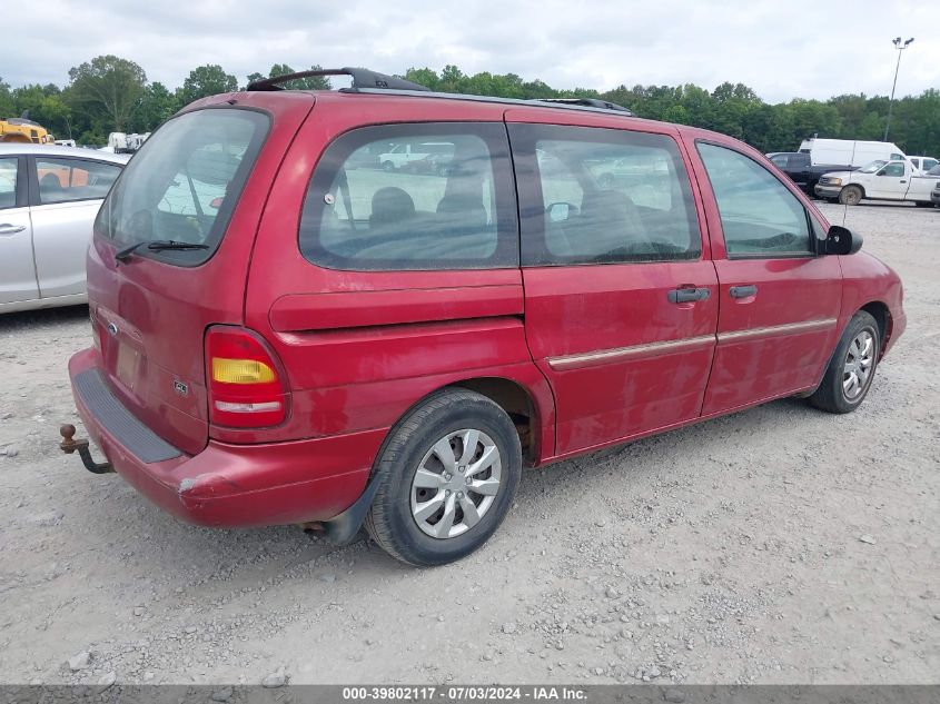 1998 Ford Windstar Gl/Limited/Lx VIN: 2FMZA5146WBD81424 Lot: 39802117