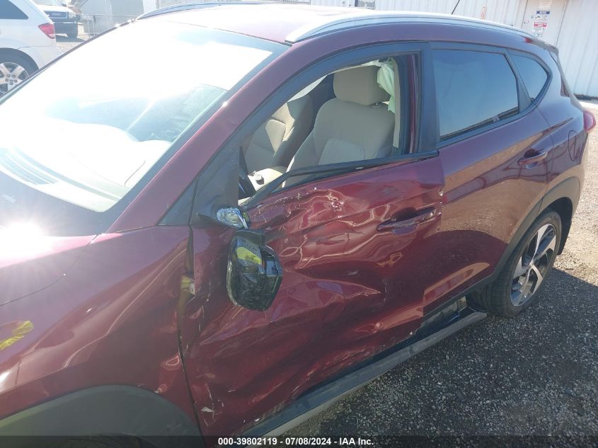 2017 Hyundai Tucson Sport VIN: KM8J3CA29HU530268 Lot: 39802119