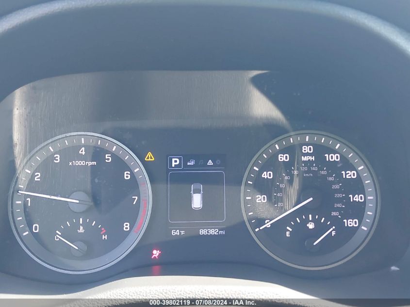 2017 Hyundai Tucson Sport VIN: KM8J3CA29HU530268 Lot: 39802119