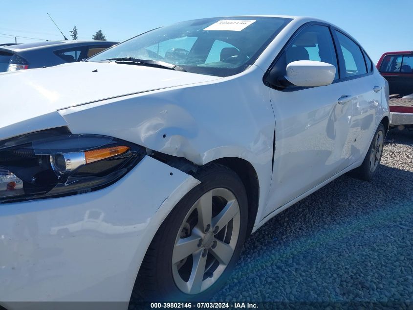 1C3CDFBB0FD227505 2015 Dodge Dart Sxt