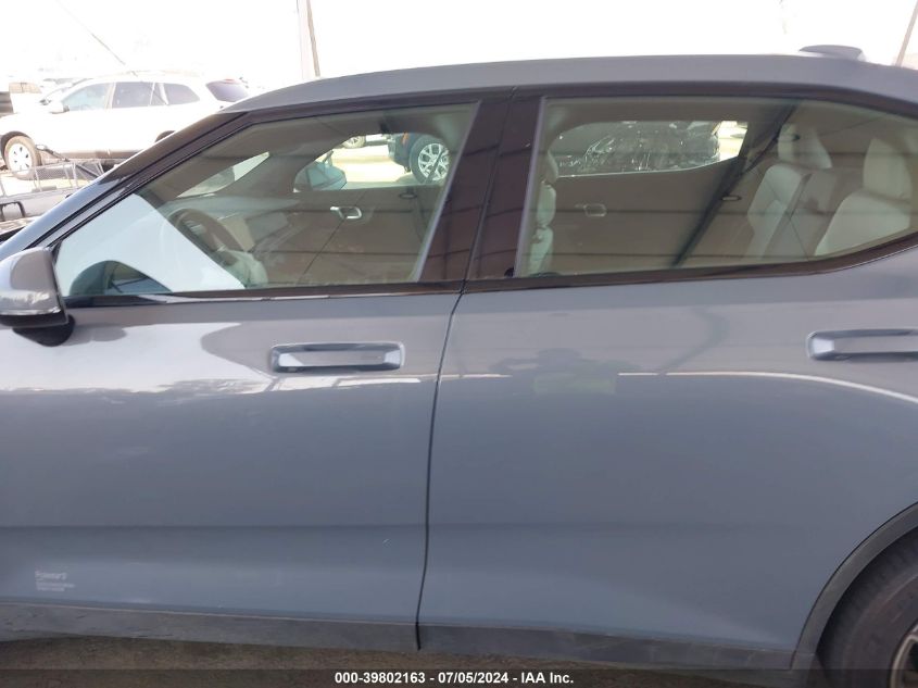 2022 Polestar 2 Long Range Dual Motor VIN: LPSED3KA4NL078068 Lot: 39802163