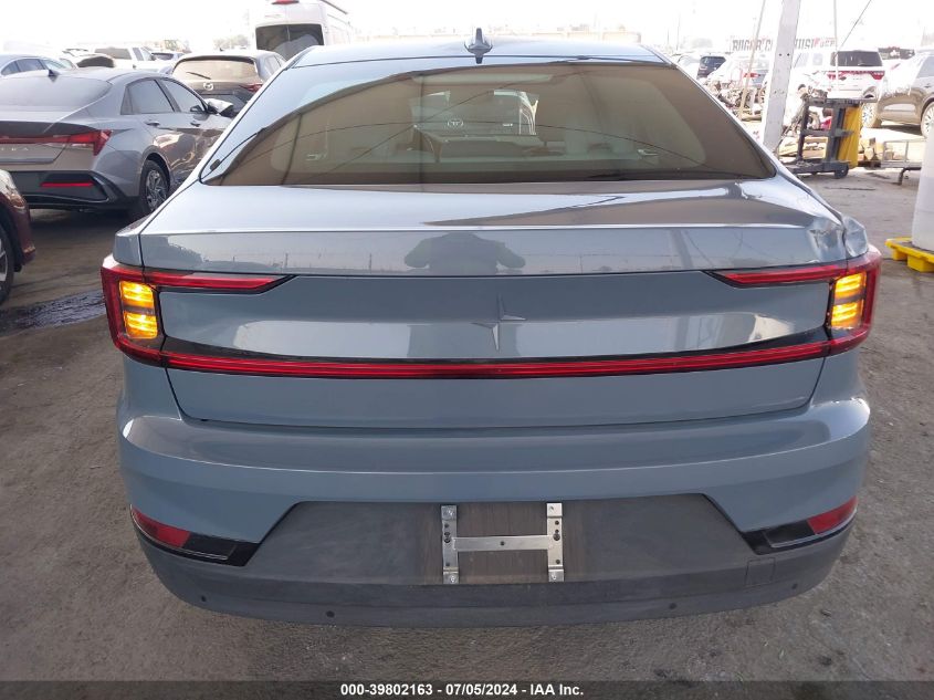 2022 Polestar 2 Long Range Dual Motor VIN: LPSED3KA4NL078068 Lot: 39802163