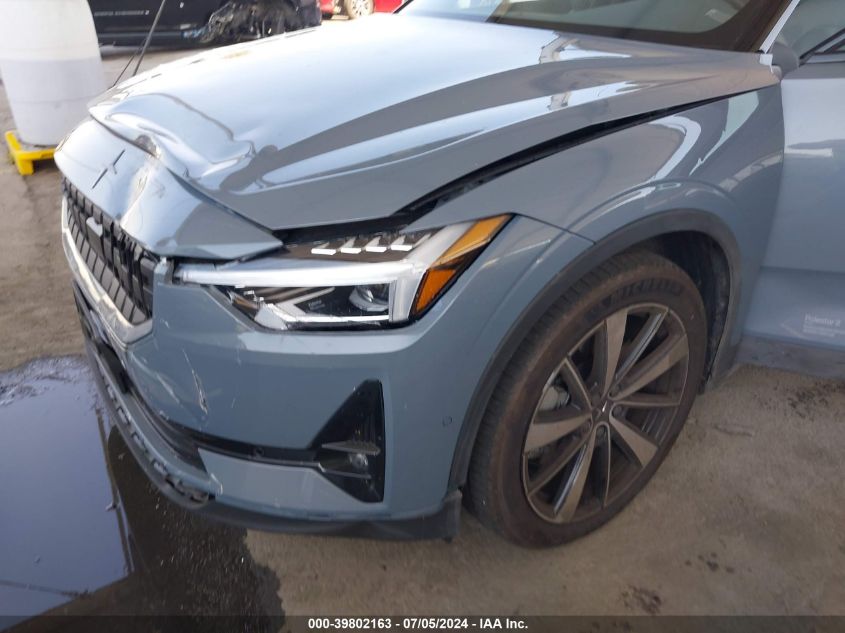 2022 Polestar 2 Long Range Dual Motor VIN: LPSED3KA4NL078068 Lot: 39802163