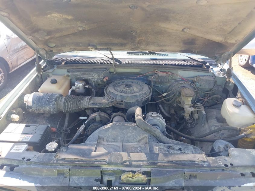 1991 Chevrolet Gmt-400 K2500 VIN: 2GCFK29K7M1218418 Lot: 39802169