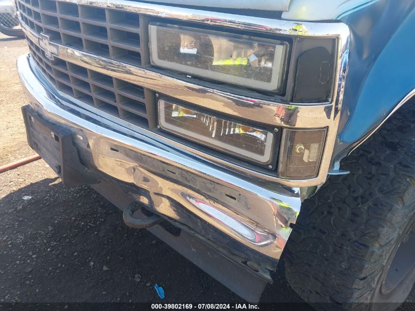 1991 Chevrolet Gmt-400 K2500 VIN: 2GCFK29K7M1218418 Lot: 39802169