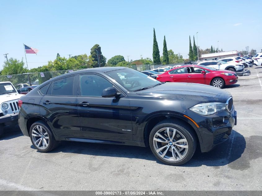 2016 BMW X6 xDrive35I VIN: 5UXKU2C50G0N78771 Lot: 39802173